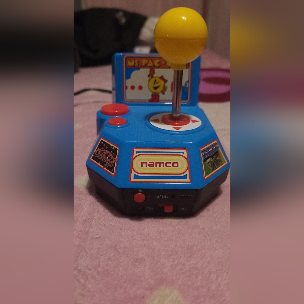 The Limited Blue and Yellow Arcade Console